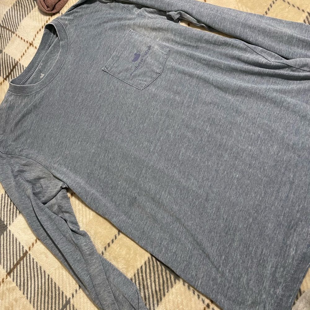 Southern Marsh Heather Gray Long Sleeve Tee
